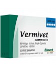 Vermífugo Biovet Vermivet Composto 600 mg para Cães e Gatos